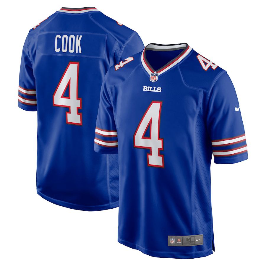 Youth Buffalo Bills #4 James Cook Nike Royal Game Player NFL Jersey